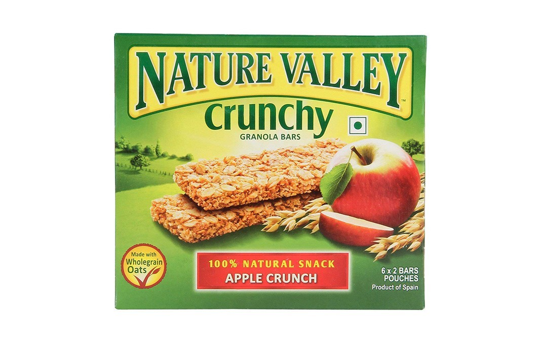 Nature Valley Crunchy Granola Bars, Apple Crunch   Box  252 grams